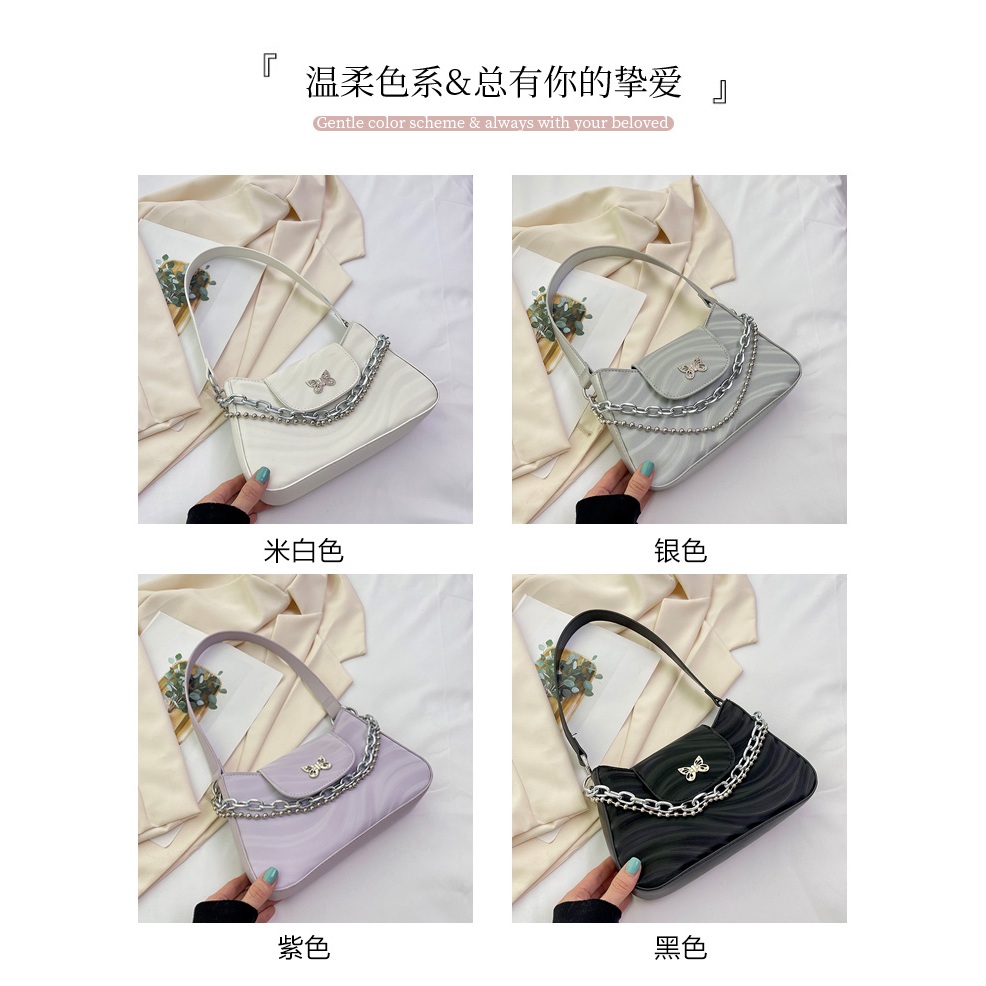 SISTER túi xách nữ túi kẹp nách Nữ  Thanh lịch Hàn Quốc Phong cách Trendy L91TN7E 37Z230910