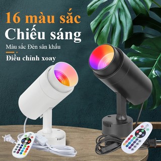 CHUANGYANG Đèn Led Chiếu Sáng Nhiều Màu Sắc 20W 24W 16 màu Tập trung miễn phí