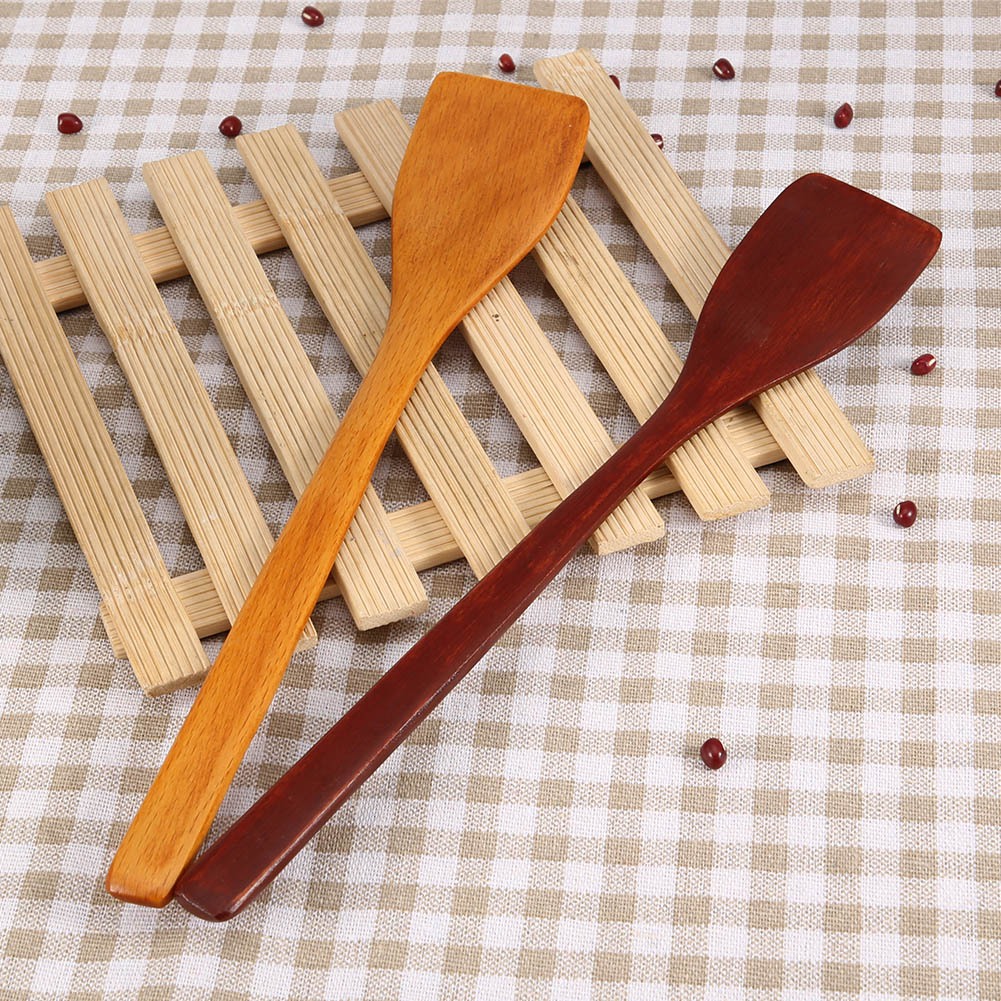 Thìa gỗ không dính Turner Xẻng chiên Đồ dùng nhà bếp nấu ăn