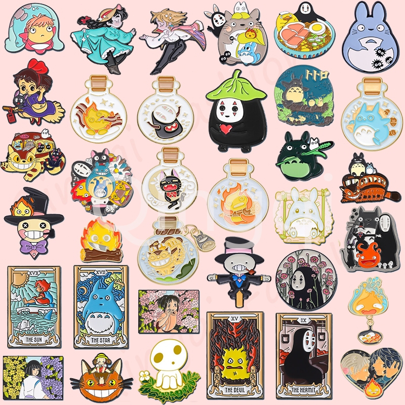 Trâm cài áo Miss Zoe hình nhân vật phim Spirited Away đáng yêu