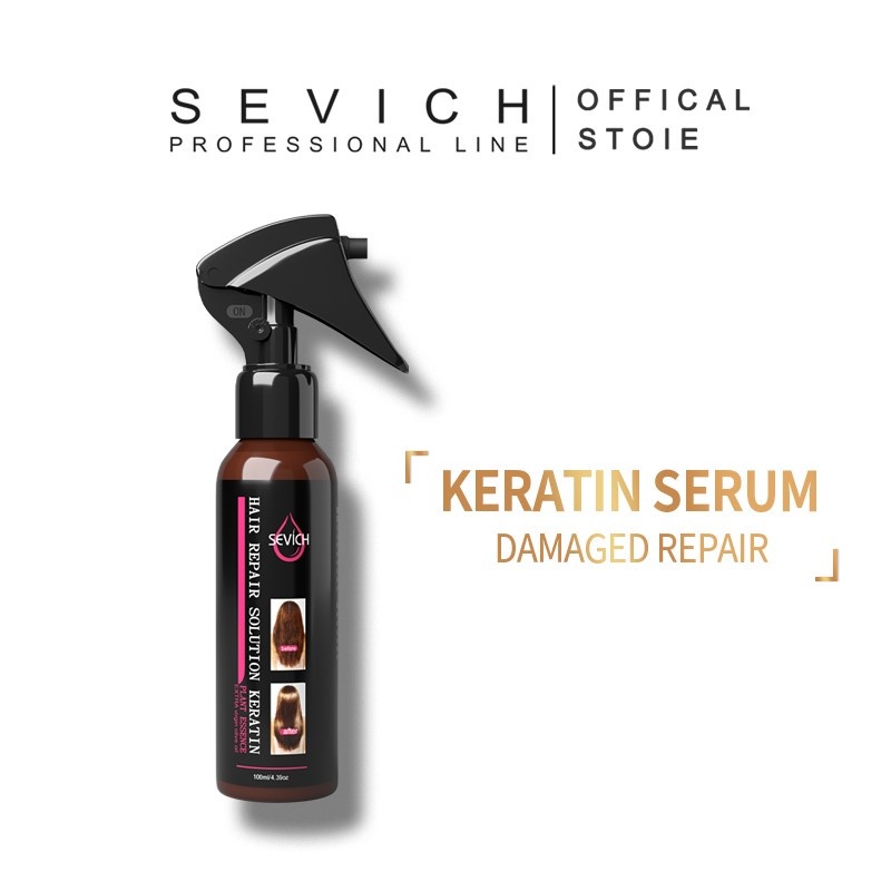 Xịt mọc tóc Keratin SEVICH phục hồi/ sửa chữa tóc hư tổn 100ml