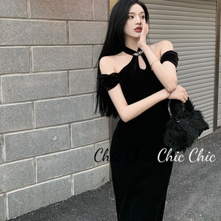Chic Chic váy nữ Sườn Xám Đầm Body Cho thời váy Cute thời trang Casual Comfortable WLQ23C0EZQ 51Z231218