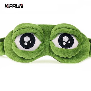 Kiprun mặt nạ che mắt ngủ hình ếch xanh 3d vui nhộn dễ thương