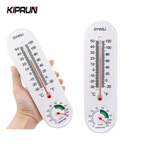 Kiprun Nhiệt Kế Treo Tường Đo Nhiệt Độ Và Độ Ẩm Trong Nhà Kính