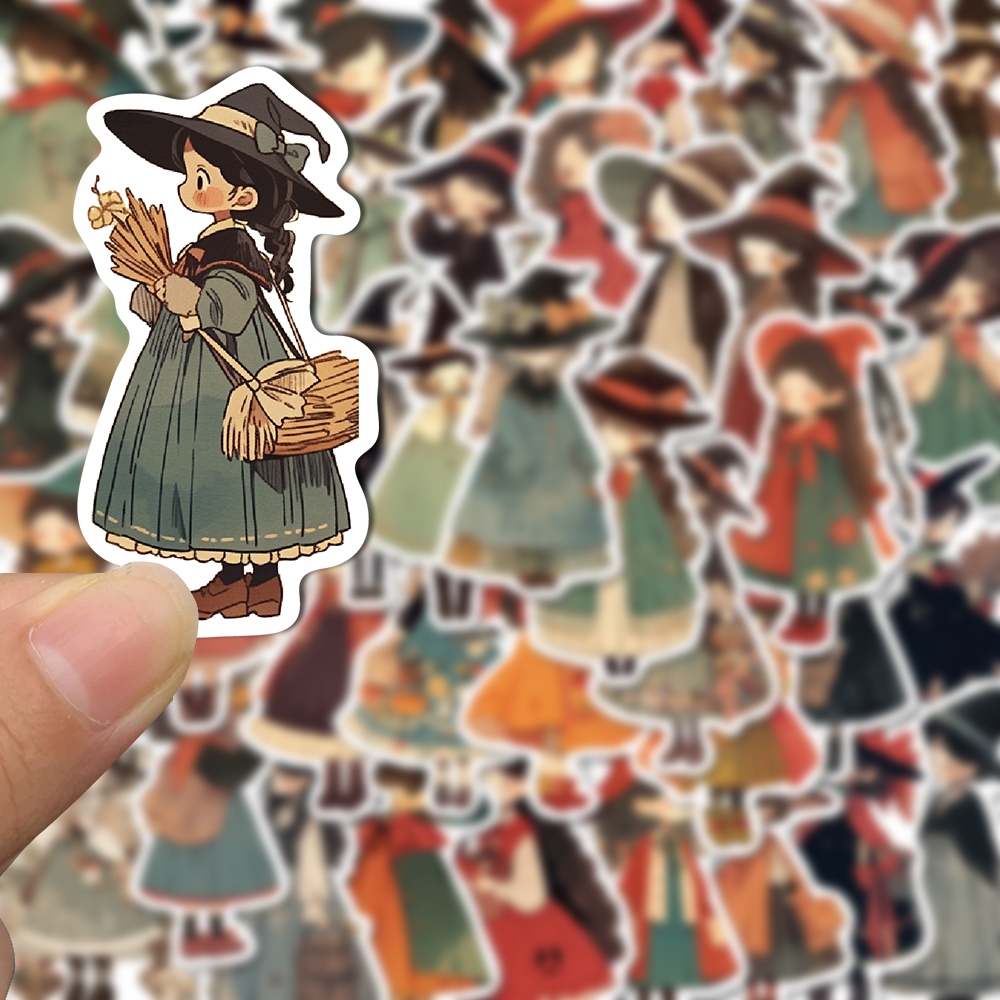 Bộ 50 Miếng Dán Họa Tiết Hoạt Hình graffiti Chống Thấm Nước Trang Trí Điện Thoại / Máy Tính Bảng