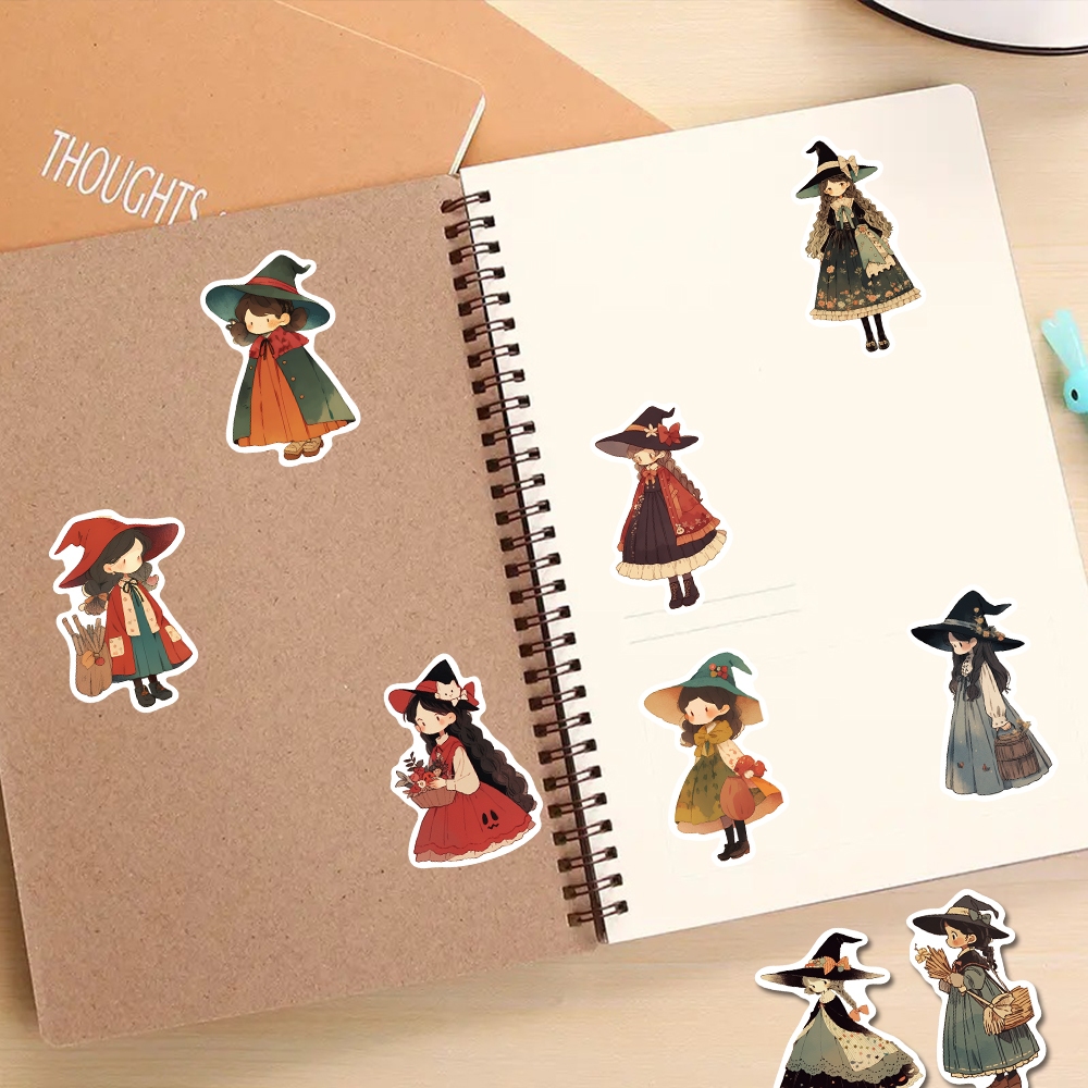 Bộ 50 Miếng Dán Họa Tiết Hoạt Hình graffiti Chống Thấm Nước Trang Trí Điện Thoại / Máy Tính Bảng