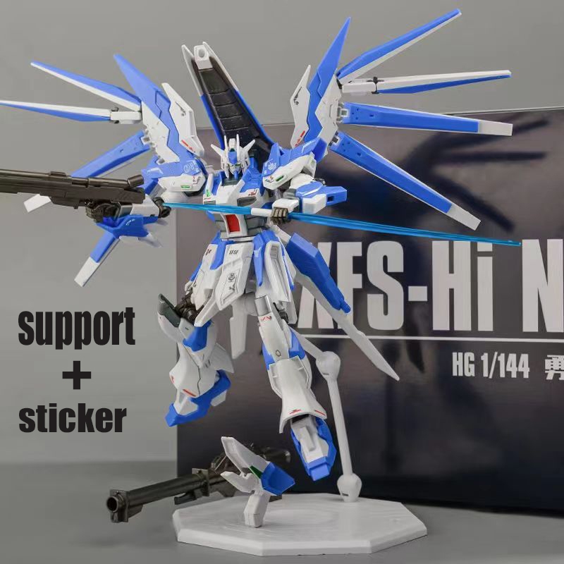 Lfrith Jiu Gundam Tải lạc lối omega Calibarn TR-6 Woundwort Thủy ngân Tấn công Tự do Michaelis Gundam HG 1: 144 Trên không Đặt Cùng nhau Hi Nu Mô hình Nhân vật hành động Robot Xếp hình lắp ráp