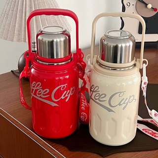 CHONGTAOQI bình giữ nhiệt 1200ml Coca-cola Cốc Giữ Nhiệt Bằng Thép Không Gỉ 316 Sức Chứa Lớn. 2023