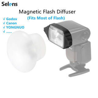 Combo Tản Sáng Bộ Đèn Khuếch Tán Ảnh Sáng Selens Đèn Flash Speedlite