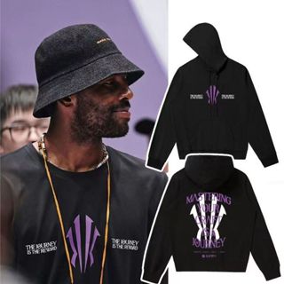 [Sê-Ri Nba] Áo hoodie Huấn Luyện Bóng Rổ irving Shieldeld, Một Người Tập Đi, irving Thời Thượng Cho Nam
