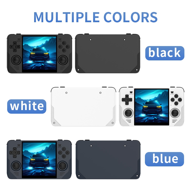 Powkiddy Máy Chơi game Cầm Tay rgb30 Màn Hình 720 * 720 4 inch ips wifi rk3566 Phong Cách retro