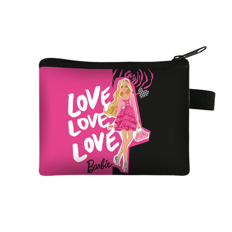 Ví Đựng Tiền mini Có Khóa Kéo In Họa Tiết Hoạt Hình Dễ Thương Cho Bé