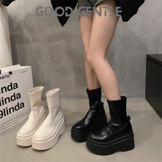 BIKENIKE boot nữ Tăng Chiều Cao Maillard linh hoạt và sang trọng 2023 HOTSALE Độn đế Chống trơn trượt Lịch sự Đàn hồi tốt FSX23A0N15 42Z231018 