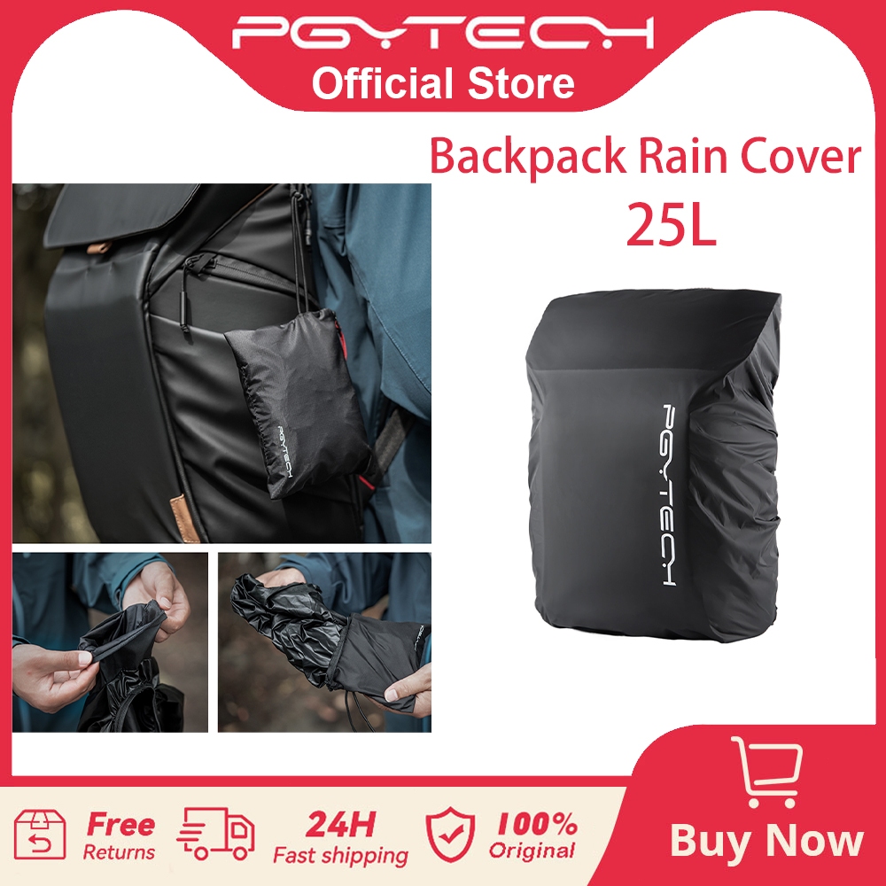 Vỏ mưa PGYTECH - Dành cho túi đựng máy ảnh OneGo / Onemo 25L Vỏ bụi chống nước Đi bộ đường dài ngoài