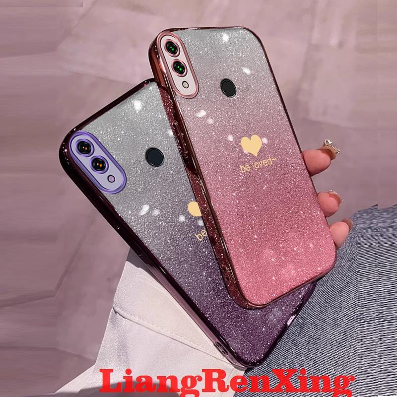 ốp lưng Ốp Điện Thoại Silicon Mềm Chống Sốc Lấp Lánh Cho huawei y7 2019 huawei y9 2019 huawei y7 pro 2019 sfax01 đẹp viền vuông cute