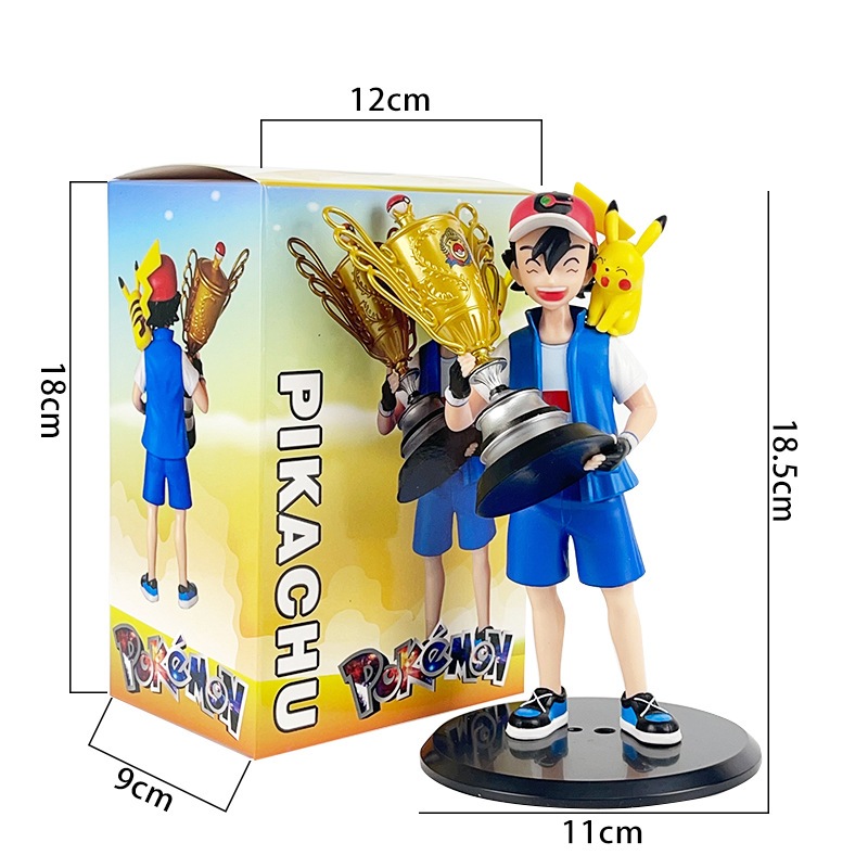 Mô Hình Đồ Chơi Nhân Vật Trong pokemon 18.5cm Bằng pvc