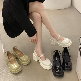 Giày cao gót đế dày tăng chiều cao thời trang