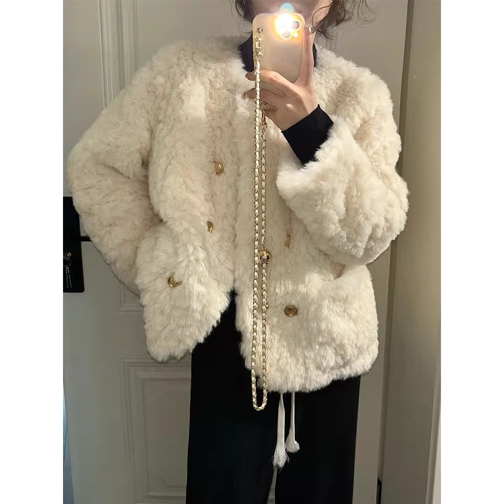 Ella Store Áo khoác lông áo khoác áo_phao áo phao nữ chic New Style Fashion Durable WMF23C0AIY 50Z231213