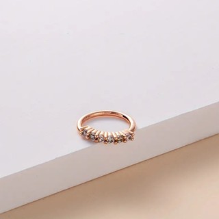 1 Chiếc Nhẫn Mũi Đính Đá zircon Thời Trang