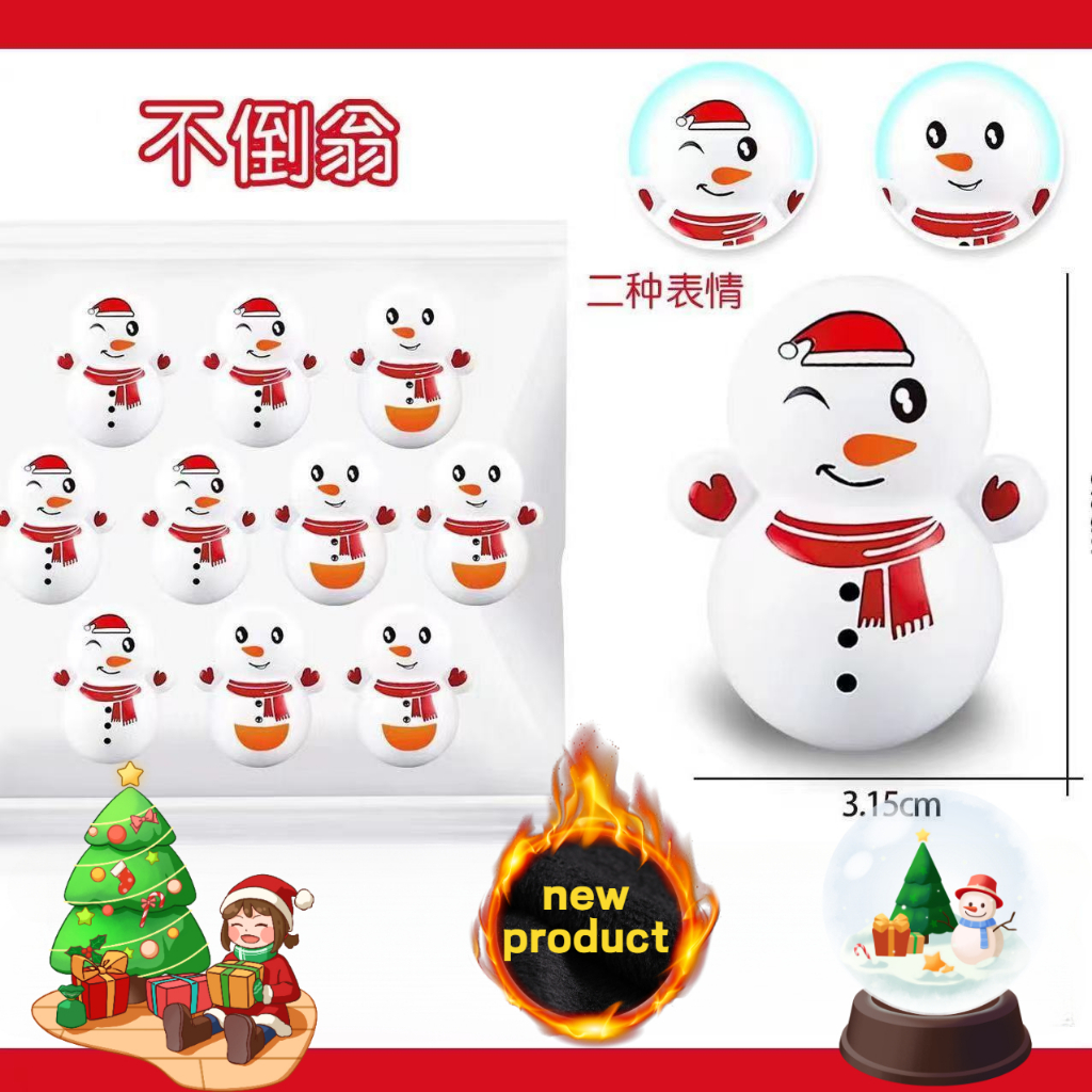 Mẹ Béo Đồ Chơi tumbler Hình Ông Già Noel Người Tuyết Người Nhện tinkerbell mini Để Bàn Trang Trí