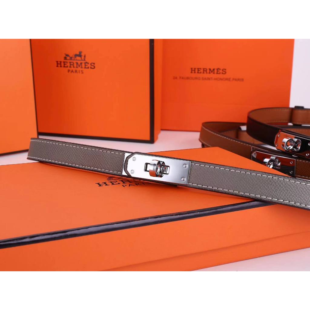 Hermes Dây Nịt Điều Chỉnh Tùy Ý Dễ Phối Đồ Thời Trang Dành Cho