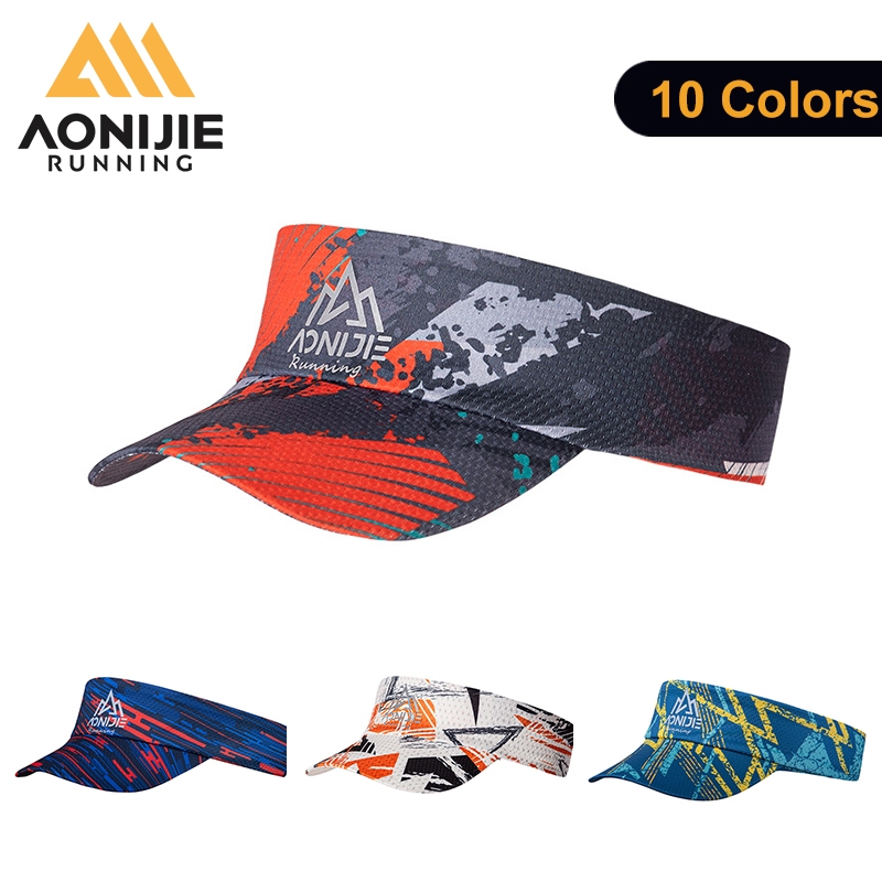 Mũ Lưỡi AONIJIE E4602 Tấm Che Nắng Hở Chóp Có Thể Gấp Gọn Dùng Chạy Chống Nắng nam và nữ