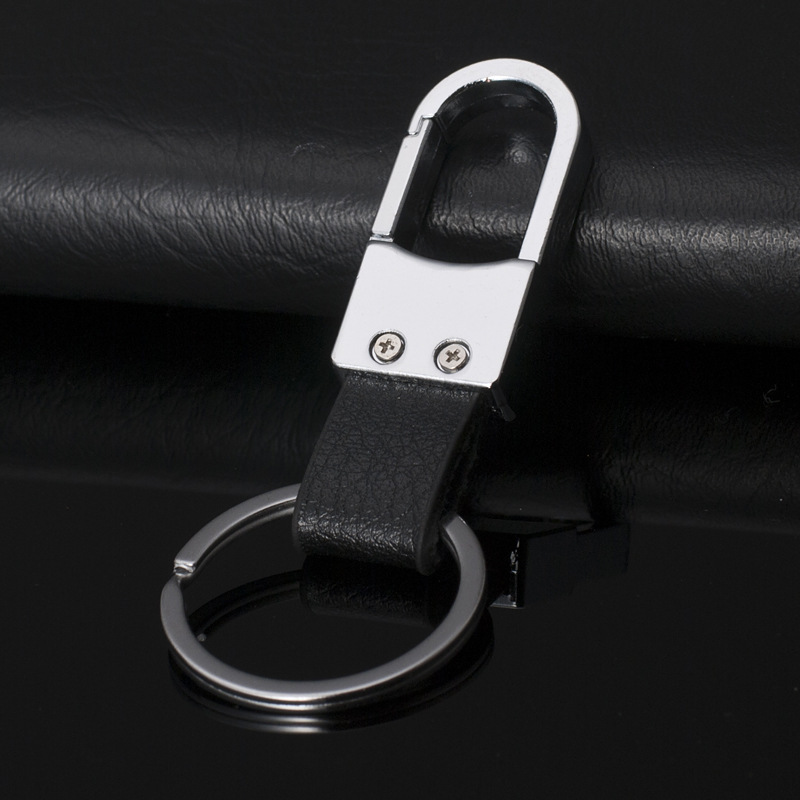 Móc Chìa Khóa Bằng Da Màu Trơn Cho Toyoto Honda Nissan