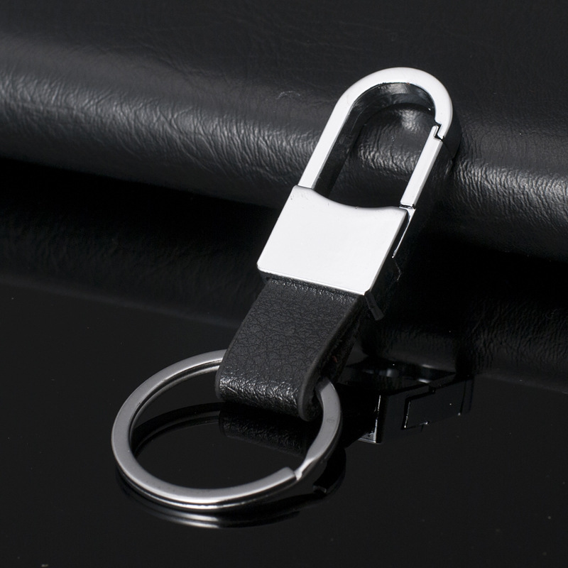 Móc Chìa Khóa Bằng Da Màu Trơn Cho Toyoto Honda Nissan