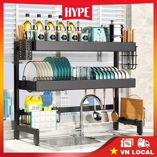 65-125cm kệ đựng bát đĩa trên bồn rửa bát cao cấp đa năng 1/2 tầng kệ để chén đĩa trên bồn rửa bát kệ đựng bát đĩa trên bồn rửa bát cao cấp đa năng 1/2 tầng kệ để chén đĩa trên bồn rửa bát