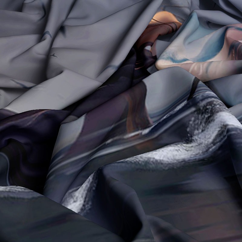 Tranh Vải Treo Tường Trang Trí Hình Cô Gái anime