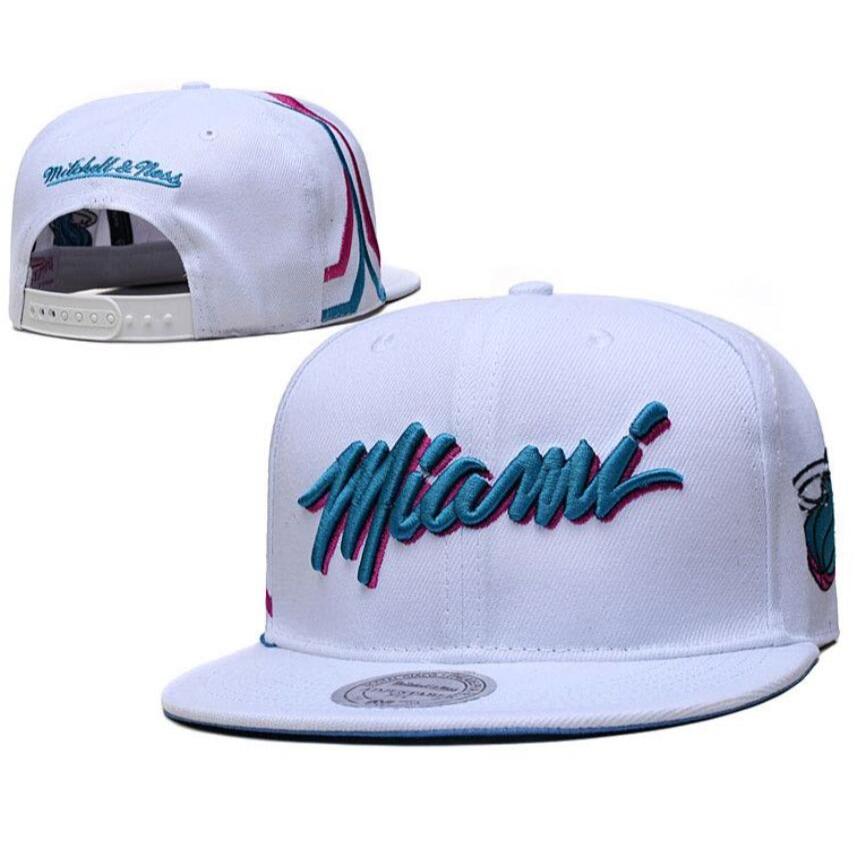 Đội bóng NBA Miami Heat cotton Mũ Snapback có thể điều chỉnh