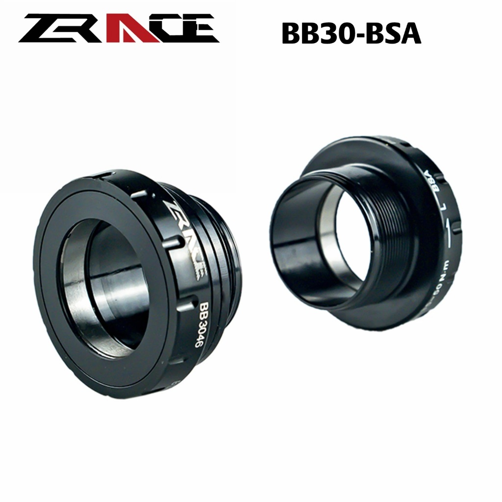 Giá đỡ đáy xe đạp MỚI BSA30, Bộ quay BB trục xe đạp BSA 30mm CNC cho khung BB30 Quay sang BSA