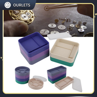 Hộp lưu trữ bộ phận đồng hồ 5 lớp Công cụ cho phần cứng chuyển động trục vít