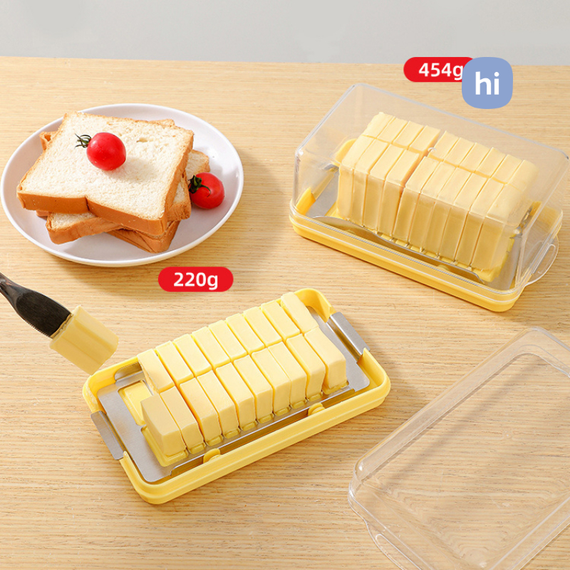 Hộp Cắt Lát Bơ Phô Mai Đông Lạnh Đa Năng Bằng Thép Không Gỉ