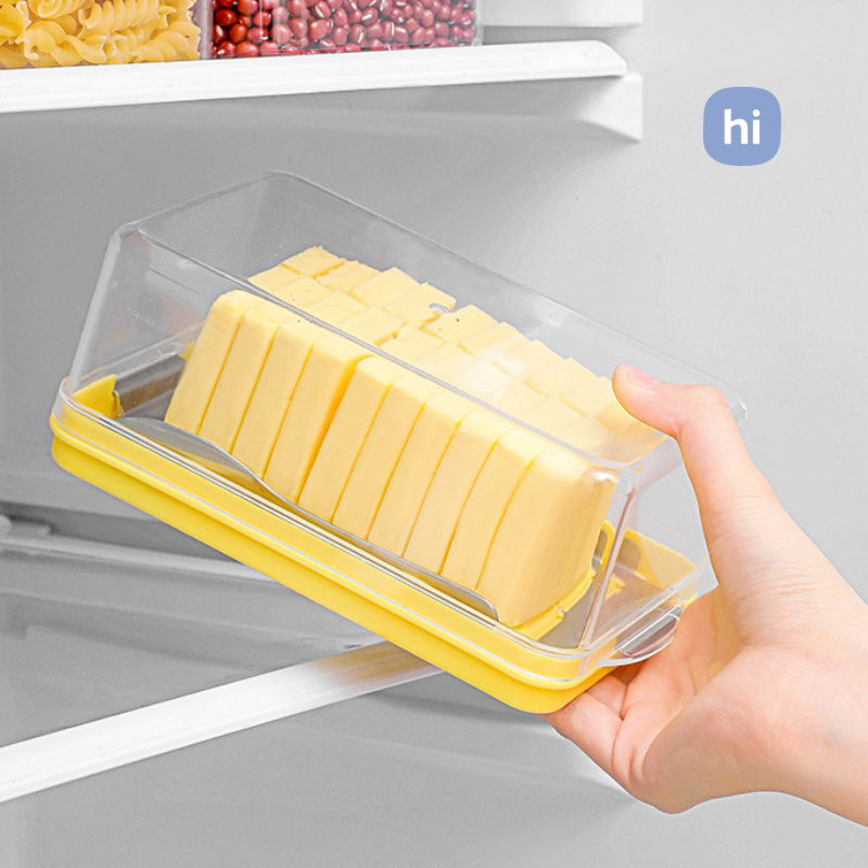 Hộp Cắt Lát Bơ Phô Mai Đông Lạnh Đa Năng Bằng Thép Không Gỉ