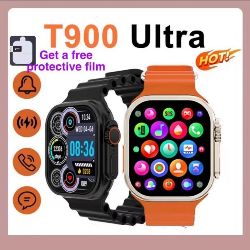 T900 Ultra Smart Watch Series Ultra Bluetooth Call IP67 Chống nước 49mm Game T800 watch8 nâng cấp Màn hình lớn hơn