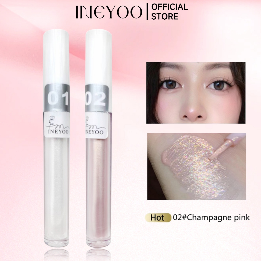 Phấn Mắt Dạng Lỏng Màu Ngọc Bích Lấp Lánh Chống Thấm Nước Kem phấn mắt kim tuyến lấp lánh nhiều màu sắc quyến rũ