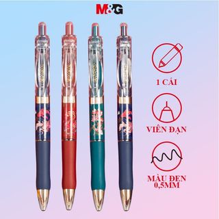 M&g bút gel 1 cây bút mực gel m&g k35 ngòi 0.5 m màu đen 1 cái