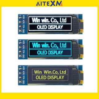 Mô đun hiển thị màn hình oled 0.91 inch 0.91" oled 128x32 oled 0.91" iic