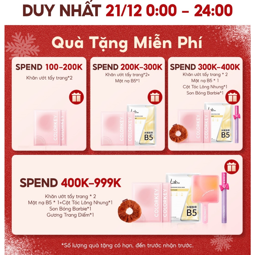 Chì kẻ mày Colorkey hai đầu tam giác chống thấm nước lâu trôi cho người mới tập trang điểm 35g