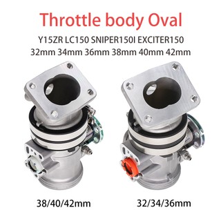 Họng xăng cho lc150 y15 y15zr sniper150 i exciter150 mx king 32mm 34mm 36mm 38mm 40mm 42mm lc sniper exciter 150 y15 zr ex150
