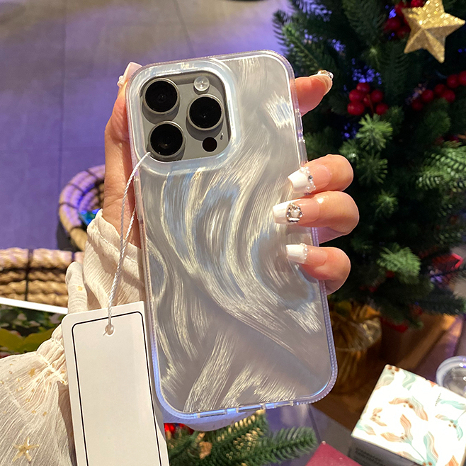 Ốp Điện Thoại Chống Sốc Họa Tiết Lông Vũ Màu gradient Sang Trọng Cho iphone 13 15 pro max 14 pro 12 11