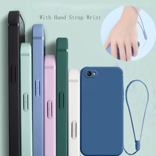 Oppo Ốp Điện Thoại tpu Silicon Mềm Mỏng Khung Vuông Có Dây Đeo Cổ Tay Cho Oppoa71 a83 a59 f1s a37 a3s
