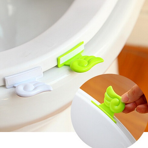 Nhà tắm mới nắp nhà vệ sinh dễ thương thiết bị lifg phòng tắm nắp nhà vệ sinh giá đỡ ghế tốt