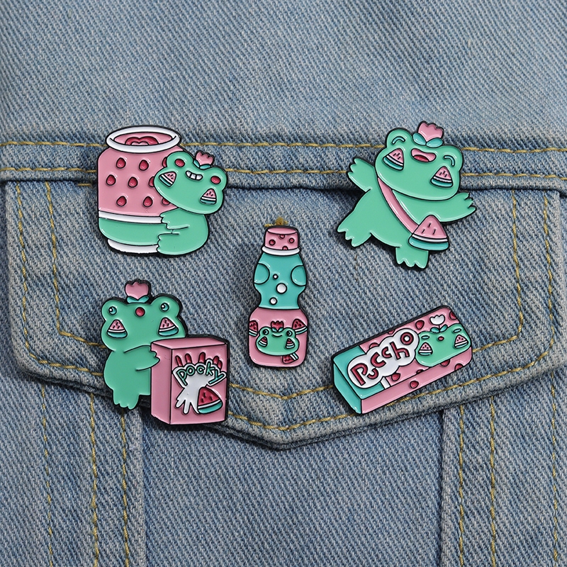 Ghim Cài Áo Hình Vịt Vàng / Chim Cánh Cụt Hoạt Hình Dễ Thương