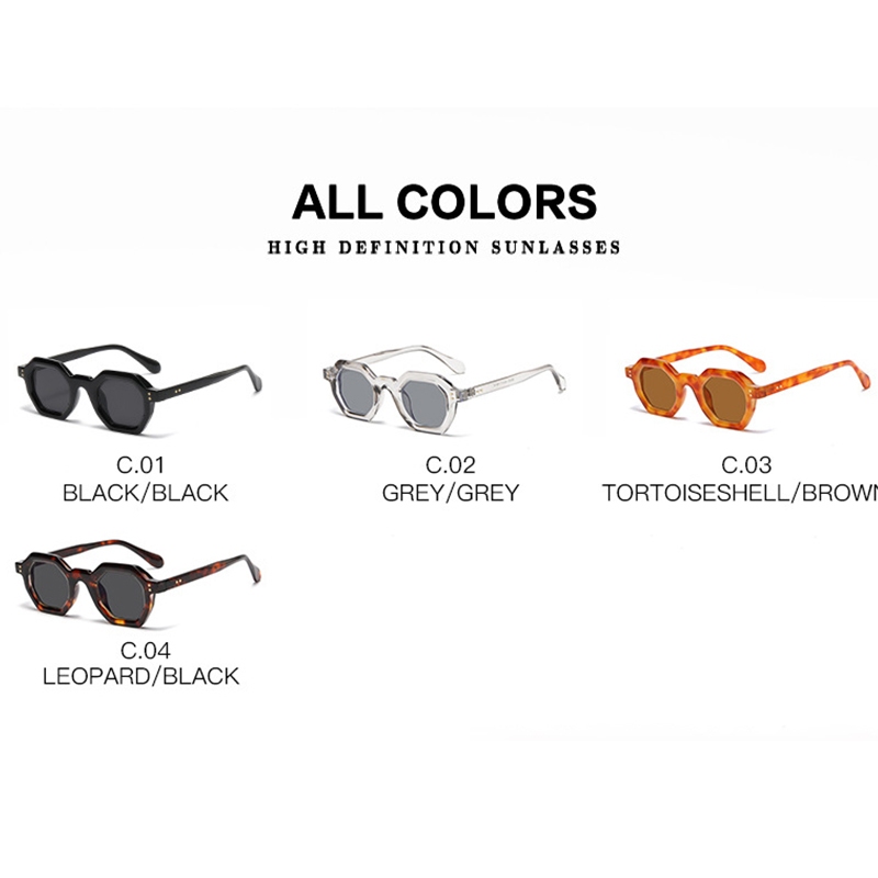 Roza Kính Mát Gọng Tròn Chống Tia uv400 ae1559 Thời Trang Cho Nam Và Nữ