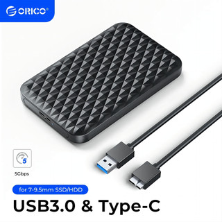 Orico hộp đựng ổ cứng ngoài 2.5 inch sata sang usb 3.0 5gbps 4tb ssd hdd hd cho 7-9.5mm hdd