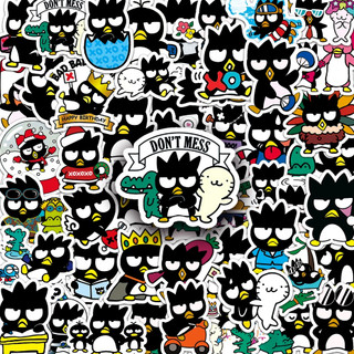  50   10 Cái Ngộ nghĩnh BADTZ-MARU Sanrio Miếng Dán Chống Thấm Nước Cho Điện Thoại Laptop Ván Trượt Sáng Tạo Graffiti Xe Động Cơ Miếng Dán 