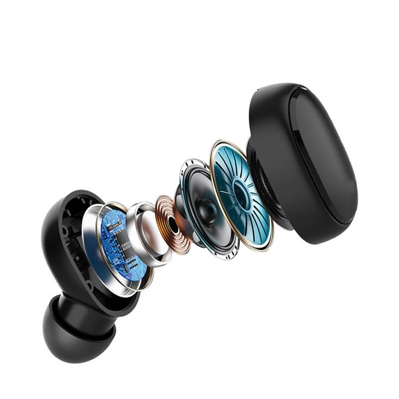 Tai nghe Bluetooth Vitog E7s Stereo True 5.3 Tai nghe không dây Tai nghe giảm tiếng ồn thông minh Tai nghe chống nước Mini trong tai cho Samsung Huawei Xiaomi