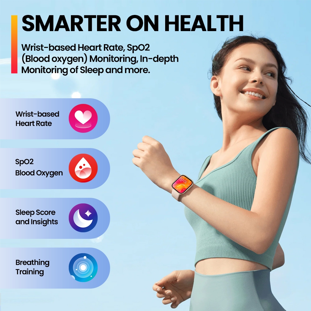 Mới Đồng Hồ Thông Minh zeblaze gts 3 plus ultra 2.15 '' Có Màn Hình Hiển Thị hi-fi